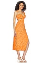 view 2 of 3 Robin Midi Dress in Tangerine Dream