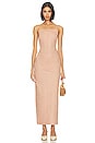 view 1 of 3 Livia Corset Maxi Dress in Dusty Rose