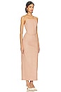view 2 of 3 Livia Corset Maxi Dress in Dusty Rose