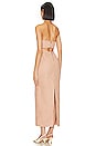 view 3 of 3 Livia Corset Maxi Dress in Dusty Rose
