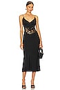 view 1 of 3 Donna Lace Slip Dress in Black