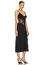 view 2 of 3 Donna Lace Slip Dress in Black