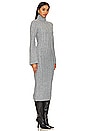 view 3 of 3 Tori Cable Dress in Heather Grey