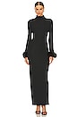 view 2 of 3 Noemi Maxi Dress in Black