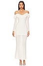 view 1 of 3 Lexie Ruffle Maxi Dress in Ivory