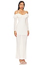 view 2 of 3 Lexie Ruffle Maxi Dress in Ivory