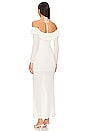 view 3 of 3 Lexie Ruffle Maxi Dress in Ivory