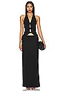 view 1 of 3 Angela Maxi Dress in Black