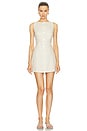 view 1 of 3 Seina Mini Dress in Natural Linen