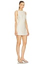 view 2 of 3 Seina Mini Dress in Natural Linen