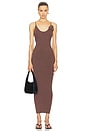 view 1 of 4 Dara Rosette Midi Dress in Brown