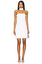 view 1 of 4 Adrianna Knit Mini Dress in White