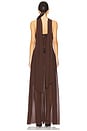 view 3 of 3 Ada Corset Maxi Dress in Dark Brown