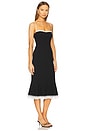 view 2 of 3 Nina Midi Dress in Black
