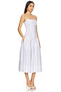 view 2 of 3 Katya Midi Dress in White