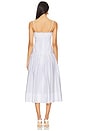 view 3 of 3 Katya Midi Dress in White