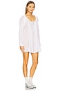 view 2 of 3 Milena Mini Nightgown Dress in Ivory