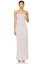 view 1 of 3 Mikayla Strapless Maxi in Lavender Fog