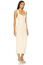 view 2 of 3 Kathy Sweetheart Dress in Baby Yellow
