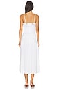 view 3 of 4 Evelyn Midi Dress in White