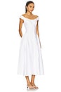 view 2 of 3 Mira Midi Dress in White