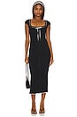 view 1 of 4 Jonna Midi Dress in Black