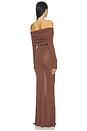 view 3 of 3 Marren Maxi Knit Dress in Chocolate Brown