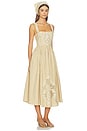 view 2 of 3 VESTIDO ISADORA in Pale Khaki