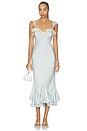 view 1 of 3 VESTIDO ADDISON in Light Blue