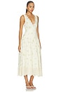 view 2 of 4 Everly Midi Dress in Cream Floral Multi