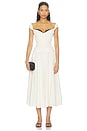 view 1 of 3 Rosanna Midi Dress in Ivory