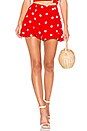 view 1 of 4 Flirty Short in Red Polka Dot