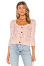 view 1 of 5 Taylor Cardigan in Pink