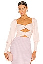view 1 of 4 Ayla Top in Light Blush
