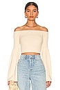 view 1 of 4 Nalle Off Shoulder Sweater in Ivory