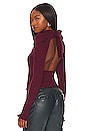 view 1 of 5 Marie Sweater in Wine Red