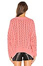 view 3 of 4 Oversized Sweater in Light Pink