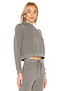 view 2 of 4 Elda Hoodie in Dark Heather