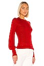 view 3 of 5 Aria Sweater in Soft Red