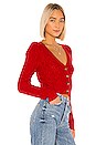 view 2 of 4 Esme Cardigan in Soft Red