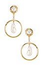 view 2 of 3 Bridgette Earring in Gold
