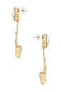 view 3 of 3 Camille Earring in Gold