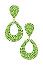 view 2 of 3 BOUCLES D'OREILLES EMILE in Green