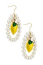 view 2 of 2 Bianka Earring in Yellow Multi
