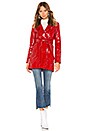 view 5 of 5 Cropped Patent Trench in Red