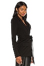 view 3 of 5 Capri Wrap Blazer in Black