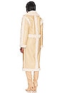 view 4 of 4 Adriano Coat in Tan & Creme Sherpa