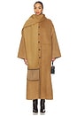 view 1 of 4 Isabel Maxi Coat in Camel