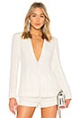 view 1 of 5 Beaded Blazer in Ivory
