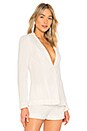 view 3 of 5 Beaded Blazer in Ivory